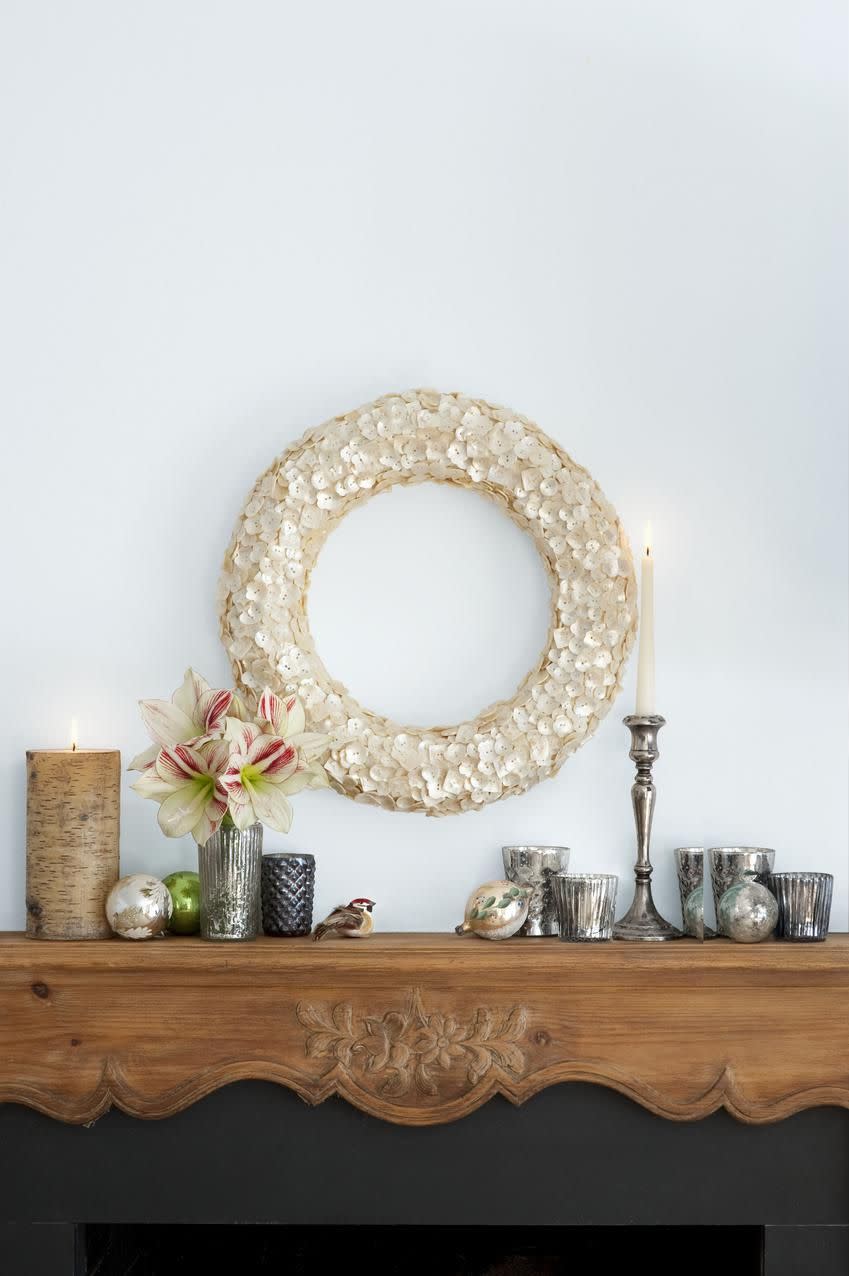 Button Wreath