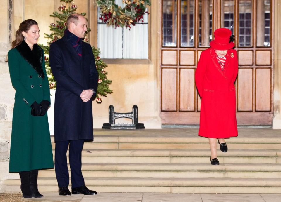 <p>Due to COVID-19 restrictions, the royal family did not travel to Sandringham for the 2020 Christmas season. However, the Duke and Duchess joined Queen Elizabeth outside of Windsor Castle to wish the nation a happy holiday. </p>