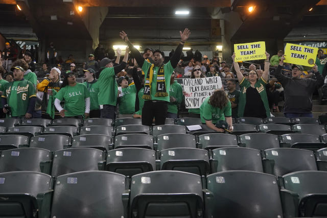 Oakland A's fans take one last stand against a potential move to