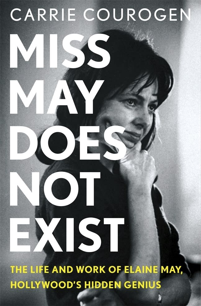 This cover image released by St. Martin's Press shows "Miss May Does Not Exist: The Life and Work of Elaine May, Hollywood's Hidden Genius" by Carrie Courogen. (St. Martin's Press via AP)