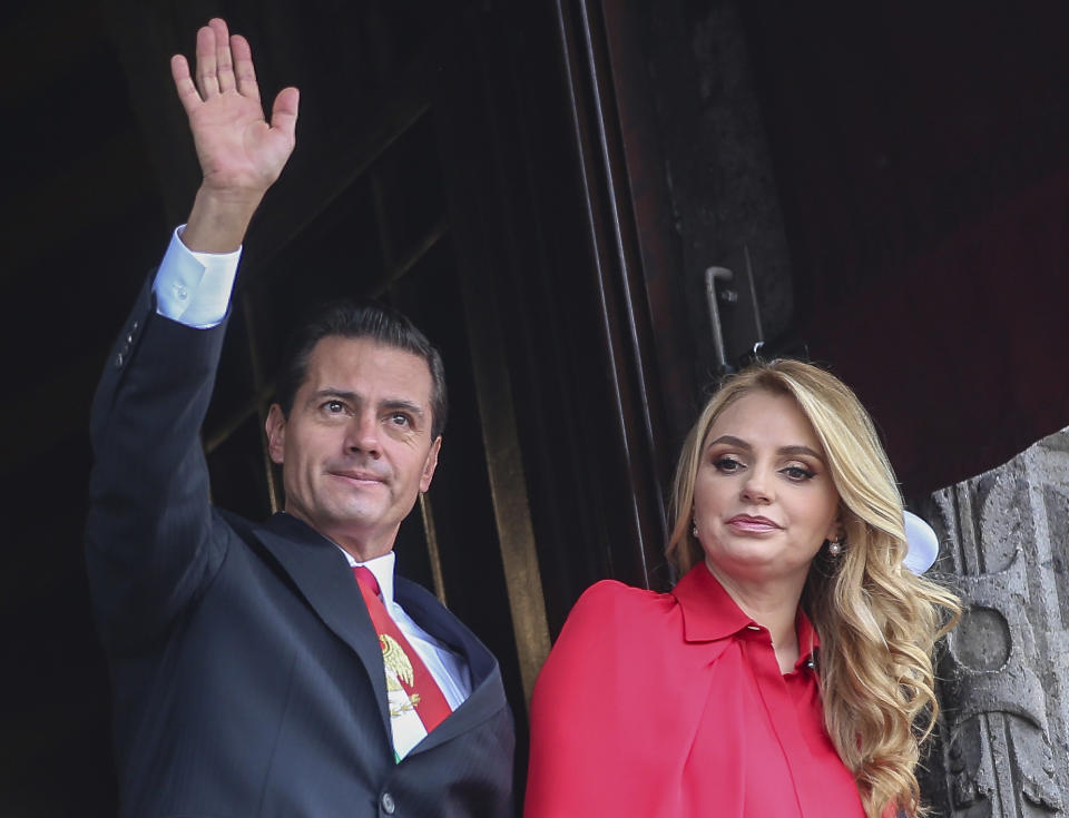 Enrique Peña Nieto y Angélica Rivera