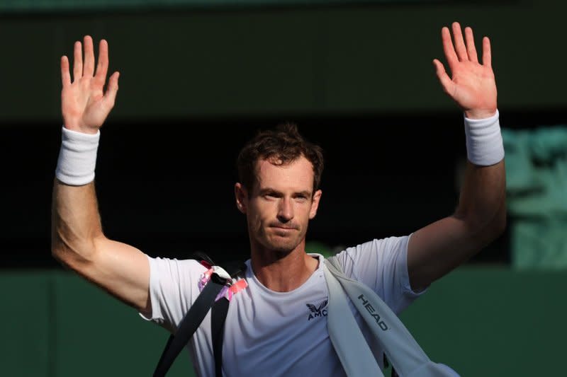 Great Britain's Andy Murray is expected to retire from tennis after the 2024 Summer Games. File Photo by Hugo Philpott/UPI