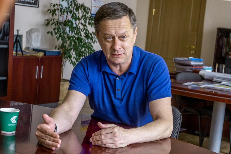 The head of the military administration of Kramatorsk, Oleksandr Honcharenko, is preparing for the fact that the city will be without heating in winter. <span class="copyright">Oleksandr Medvedev / NV</span>
