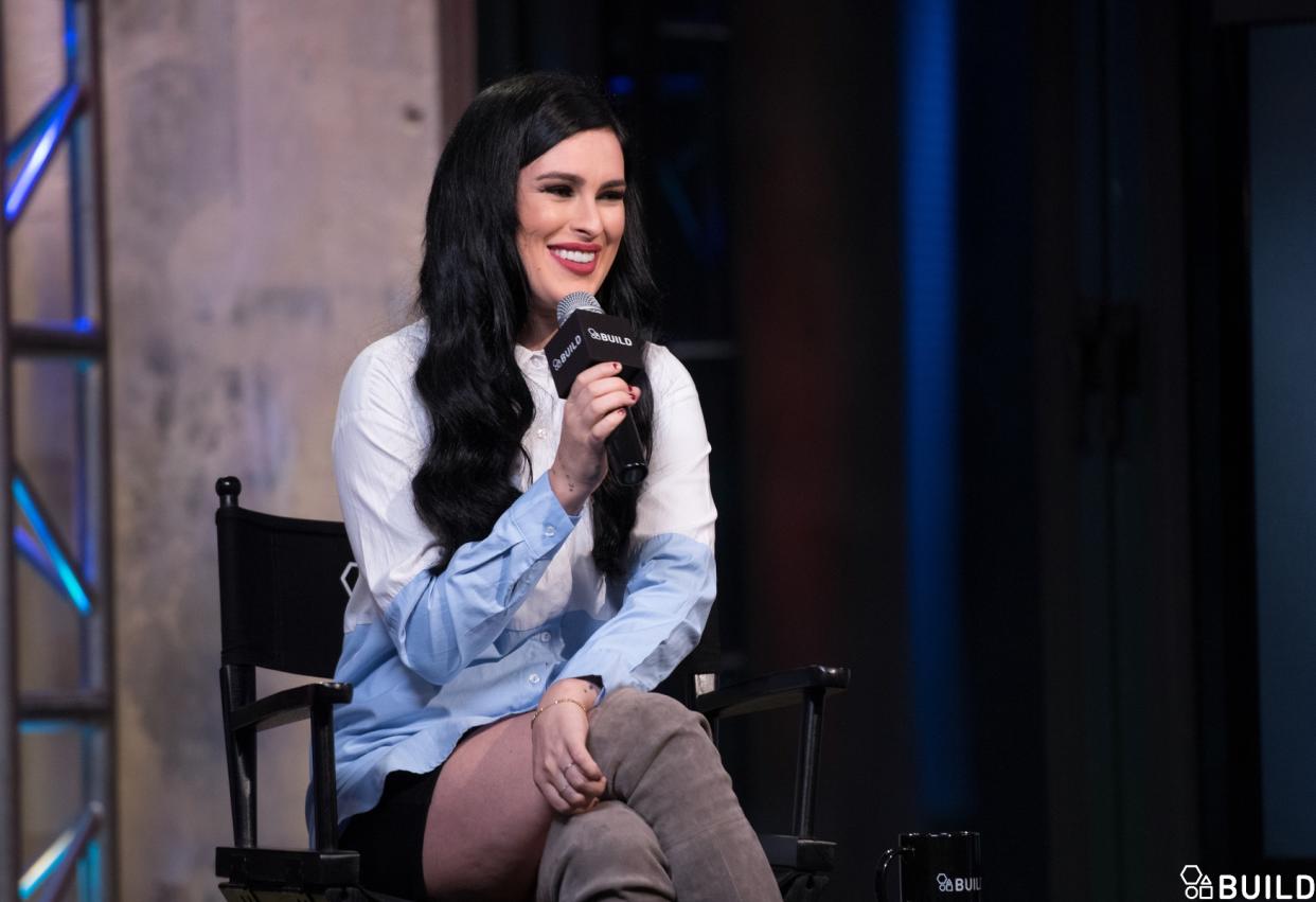 Rumer Willis visits AOL Hq for Build on October 20, 2016 in New York. Photos by Noam Galai