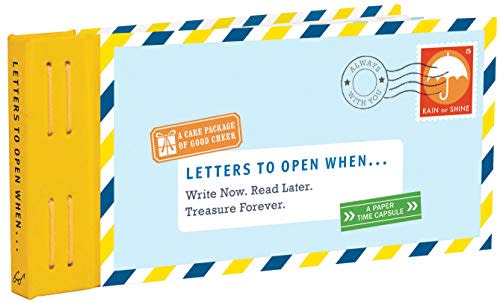 Letters to Open When...: Write Now. Read Later. Treasure Forever. (Long Distance Relationship Gifts, Gifts for Friends, Letter Books) (Letters to My)