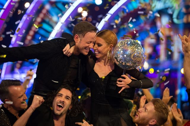 Strictly Come Dancing 2018 winners Kevin Clifton and Stacey Dooley 