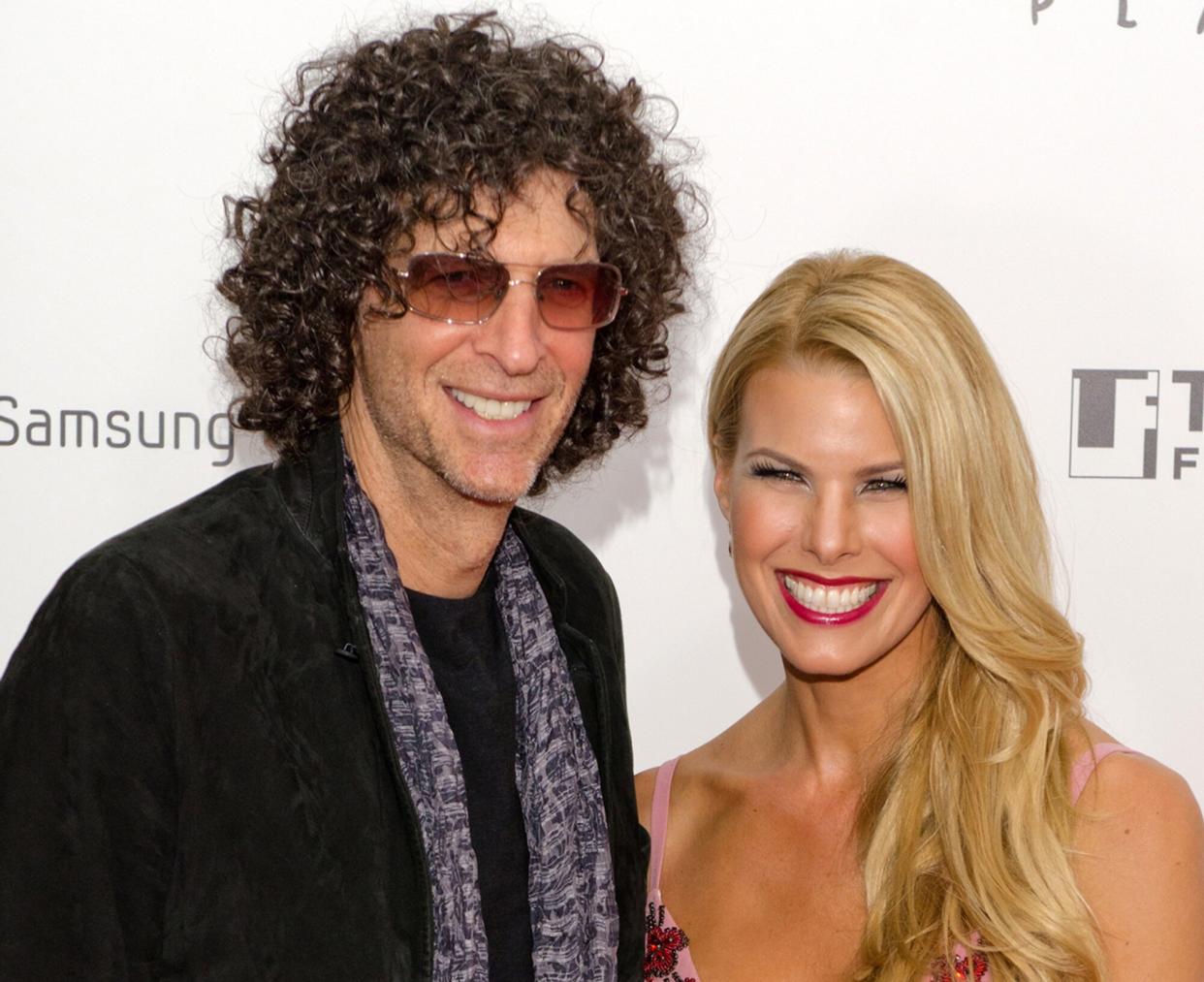 Howard Stern and Beth Stern attend the Tribeca Teaches benefit screening of "Silver Linings Playbook" at the Ziegfeld Theatre on November 12, 2012 in New York City