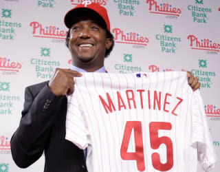 Pedro Martinez sharp in debut (at press conference) for Phillies