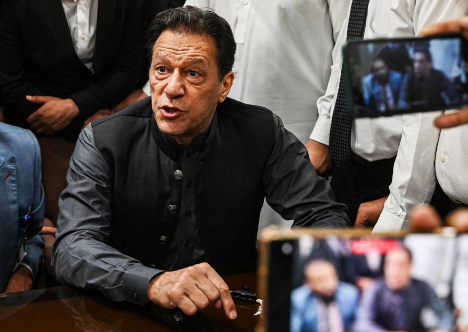 Imran Khan Pakistan Politics (Arif Ali / AFP - Getty Images)