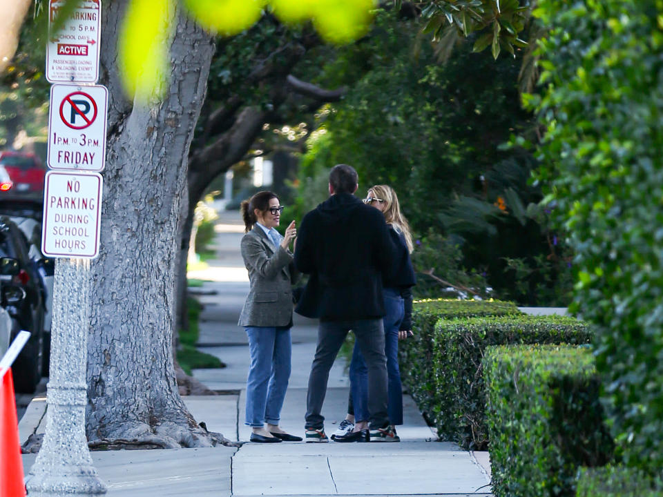 LOS ANGELES, CA - FEBRUARY 27: Jennifer Garner and Ben Affleck are seen on February 27, 2024 in Los Angeles, California.  (Photo by Bellocqimages/Bauer-Griffin/GC Images)