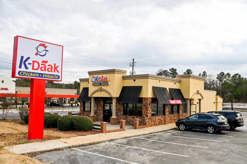 K-Daak, a new restaurant at the former Zaxby’s location on Northside Drive, offers Korean-style chicken and hibachi as well as American-style wings. Jason Vorhees/The Telegraph