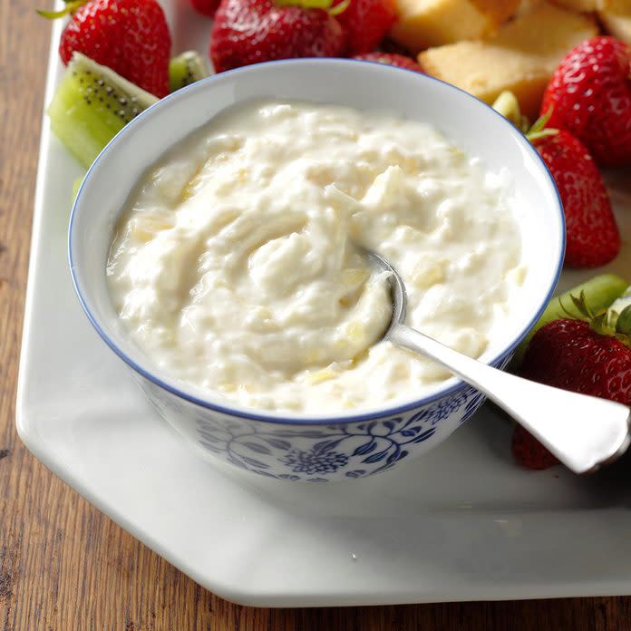 Pina Colada Fruit Dip