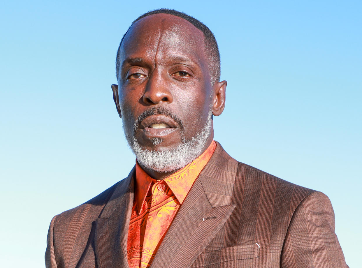 NEW YORK, NEW YORK - MARCH 07: Michael K. Williams poses for the 2021 Critics Choice Awards on March 07, 2021 in the Brooklyn borough of New York City. (Photo by Arturo Holmes/Getty Images for ABA)