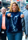 <p>The <i>Girls Trip</i> star was looking good as she left <i>Good Morning America</i>’s studios in New York’s Times Square. Her new road-trip comedy, co-starring Jada Pinkett Smith, is receiving rave reviews. (Photo: Ray Tamarra/GC Images) </p>