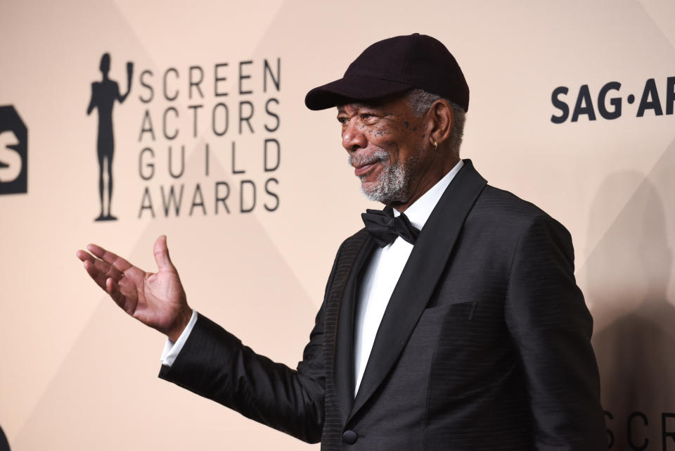 Morgan Freeman has been accused of sexual harassment by several women. (Photo: Presley Ann via Getty Images)