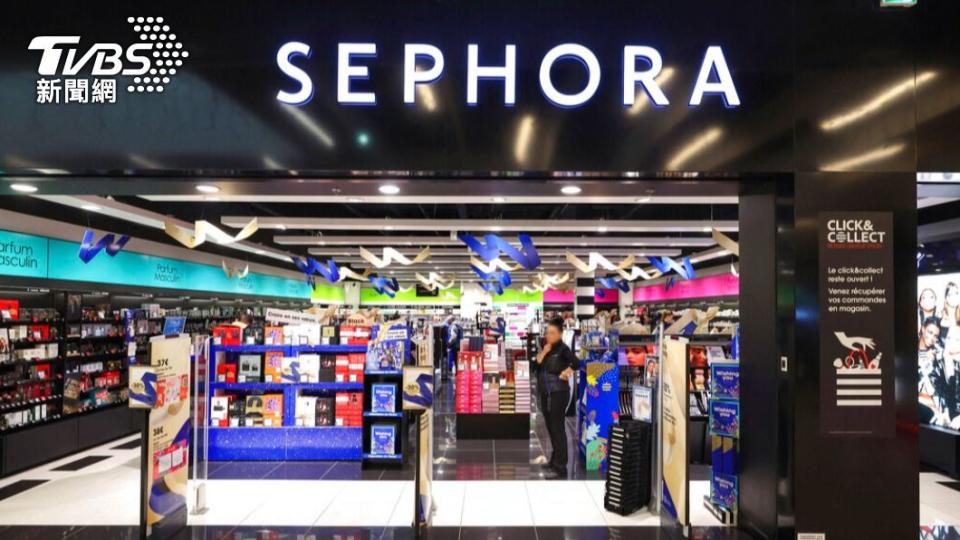 隸屬LVMH集團旗下、知名法國美妝零售品牌「Sephora 」，宣佈5月起撤出南韓市場。（圖／達志影像美聯社）