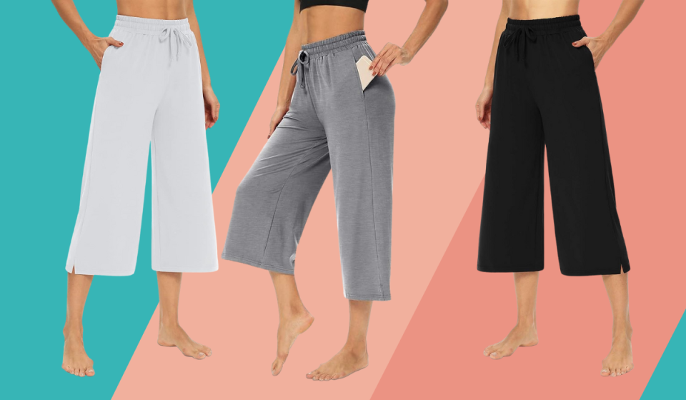 More than 5,000 shoppers give these comfy pants a perfect five-star rating. (Photo: Amazon)