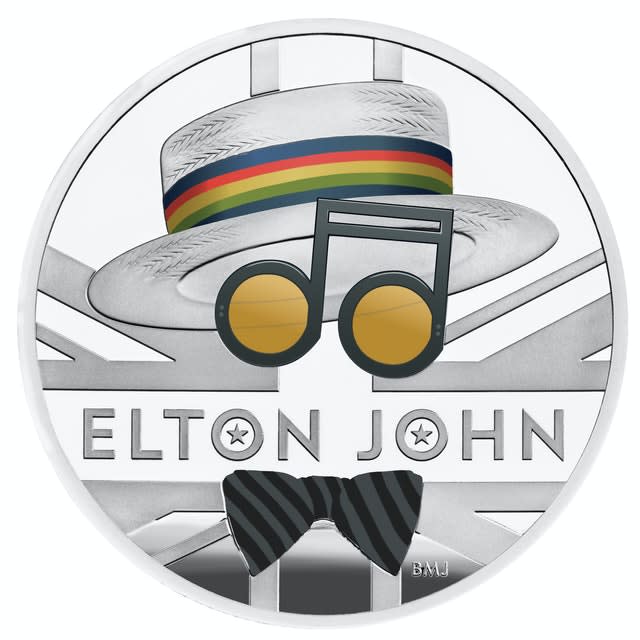 The Royal Mint's Elton John 2020 UK One Ounce Silver Proof Coin