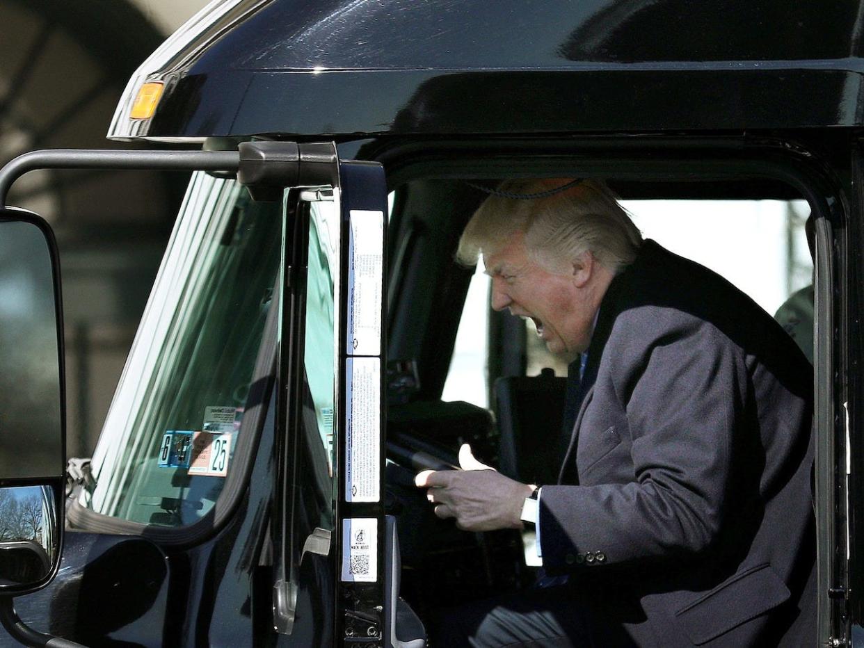 trump truck