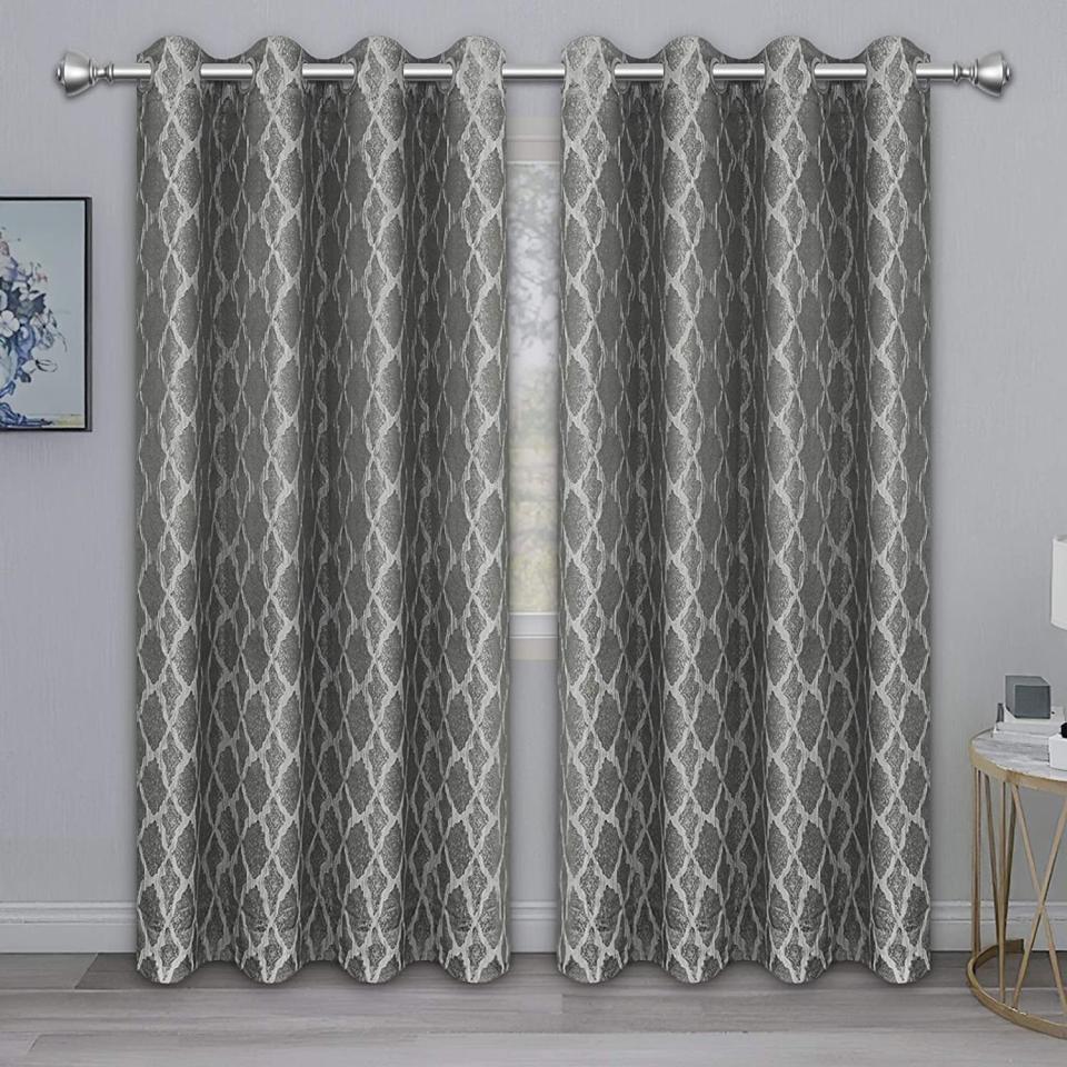 PureFit Jacquard Blackout Curtains, how to cool your home without AC 