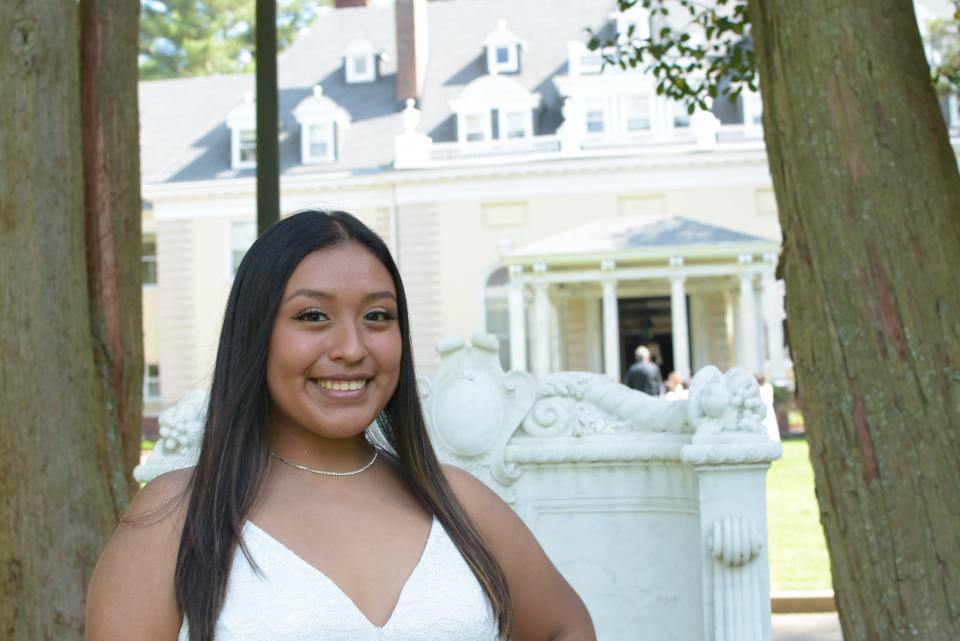 Yasmin Amaro-García, Lakewood native, daughter of Mexican immigrants, was the class speaker after finishing her degree in nursing with high remarks.