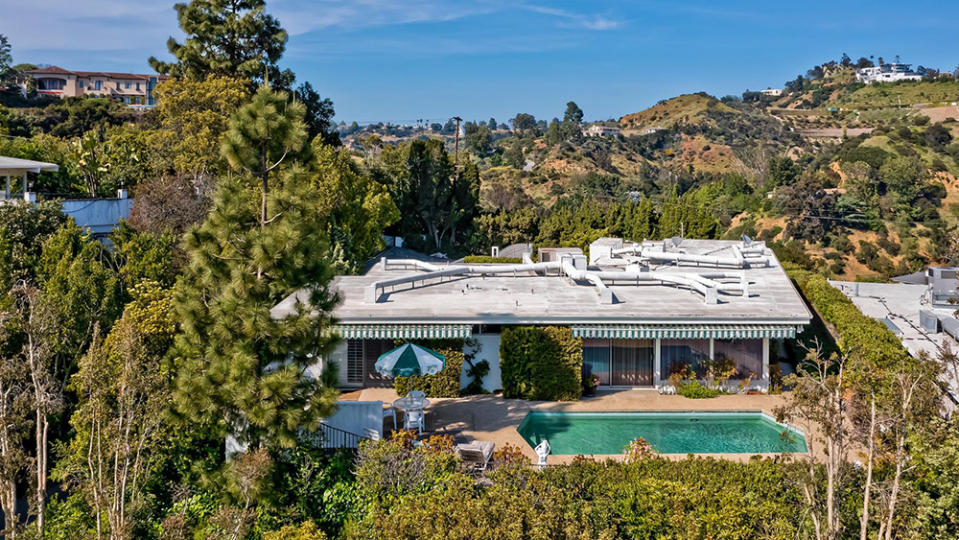 Nancy Sinatra's former house in Beverly Hills.