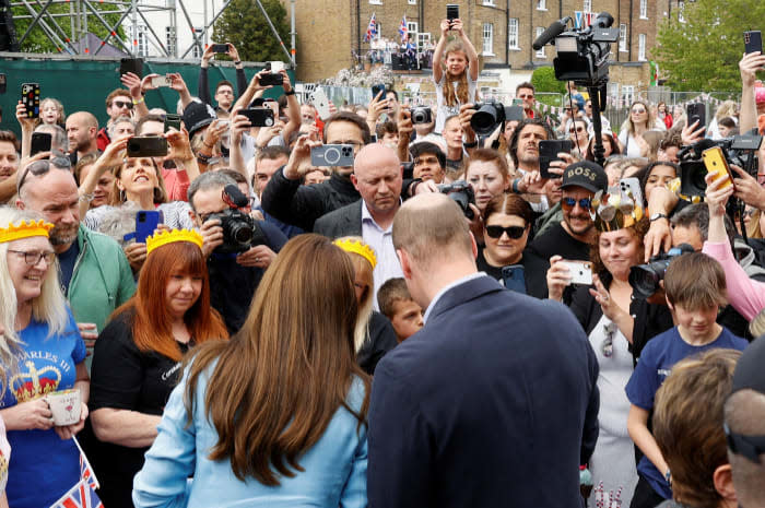 La princesa de Gales en el Big Lunch en Windsor