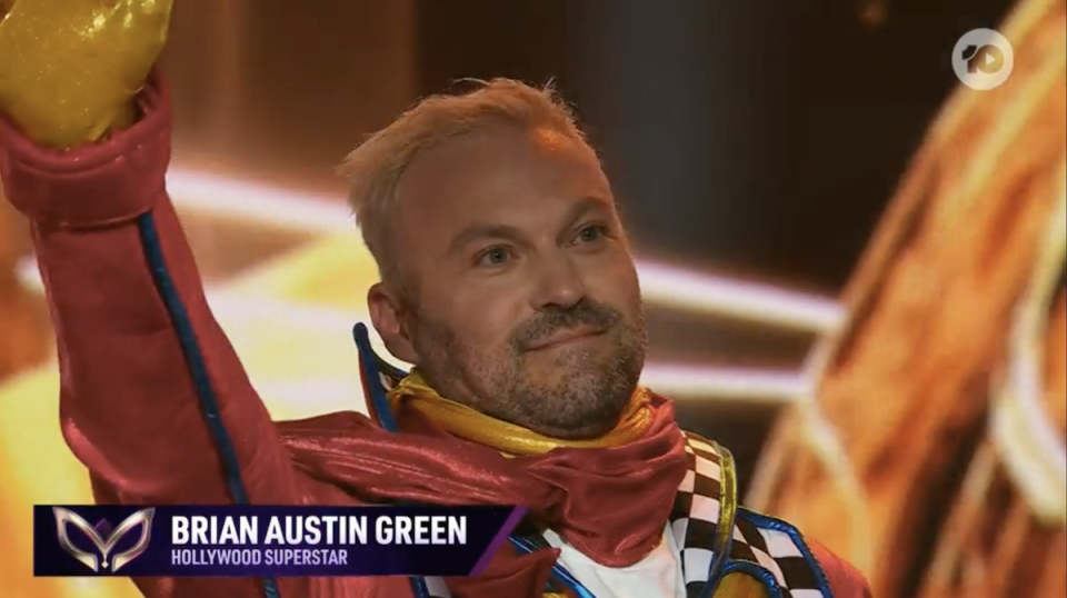 Brian Austin Green on The Masked Singer 