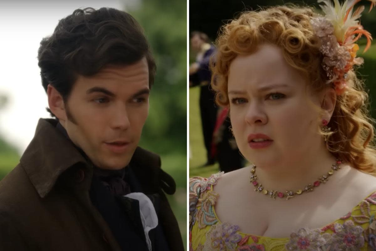 The third Bridgerton season will focus on the love story of Penelope and Colin. Image by Netflix <i>(Image: Netflix)</i>