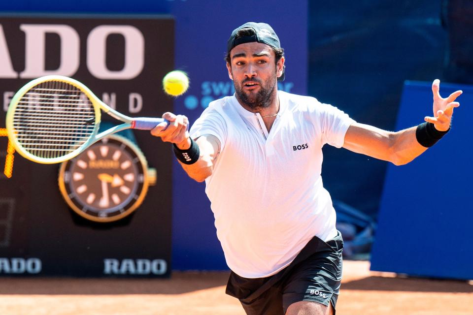 Matteo Berrettini is the favourite coming into this match (AP)