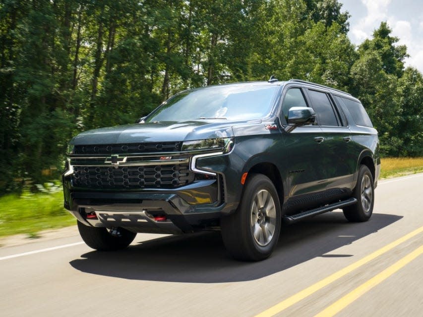 The 2021 Chevrolet Suburban.