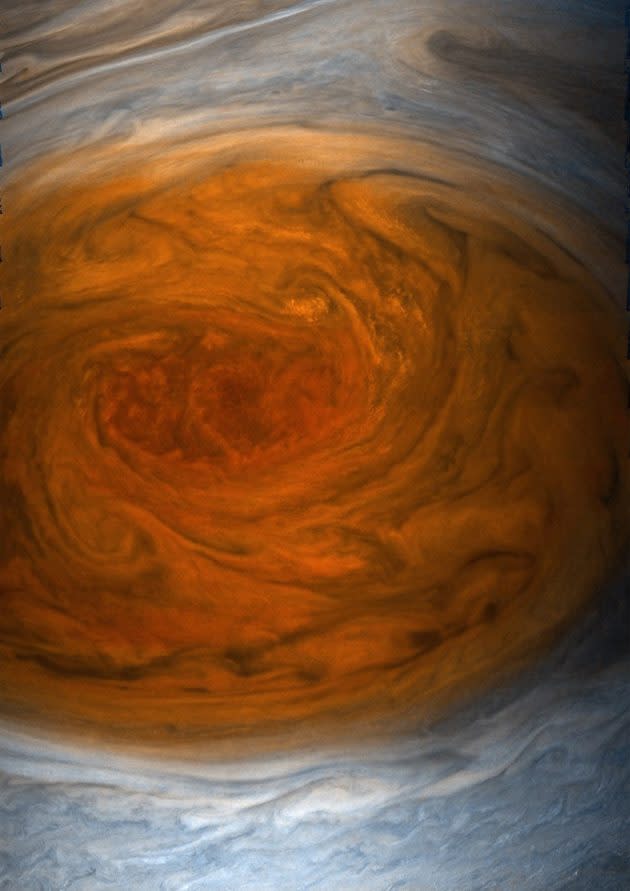 Jupiter's Great Red Spot from Juno