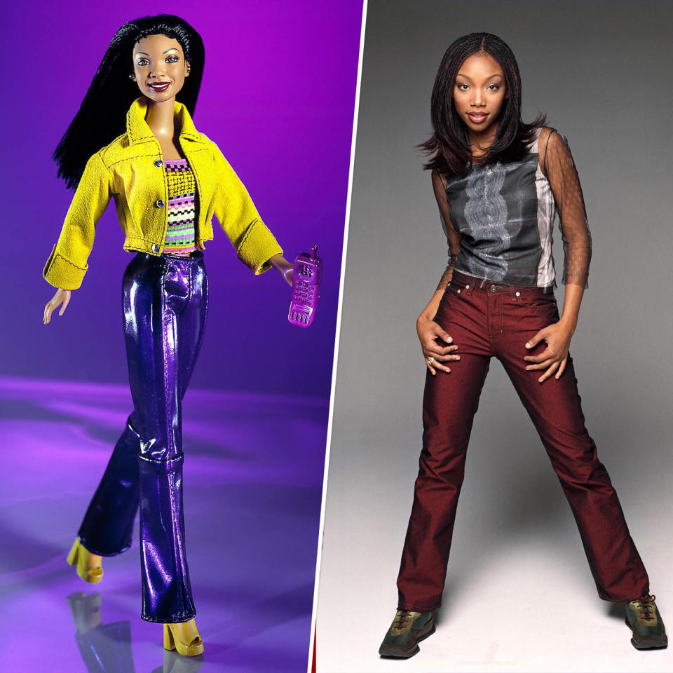 Brandy Norwood Barbie (Mattel, Getty Images)