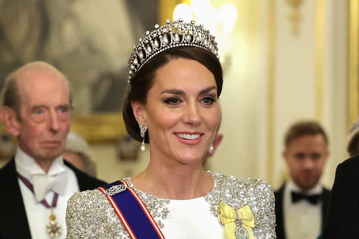 The princess at a state banquet recently  (Chris Jackson/Getty Images)