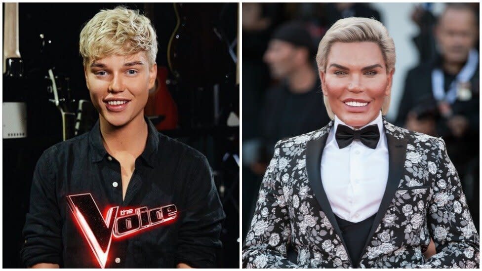 TV star Jack Vidgen has been issued a word of warning by the Human Ken Doll. Photo: Getty/Channel Nine 