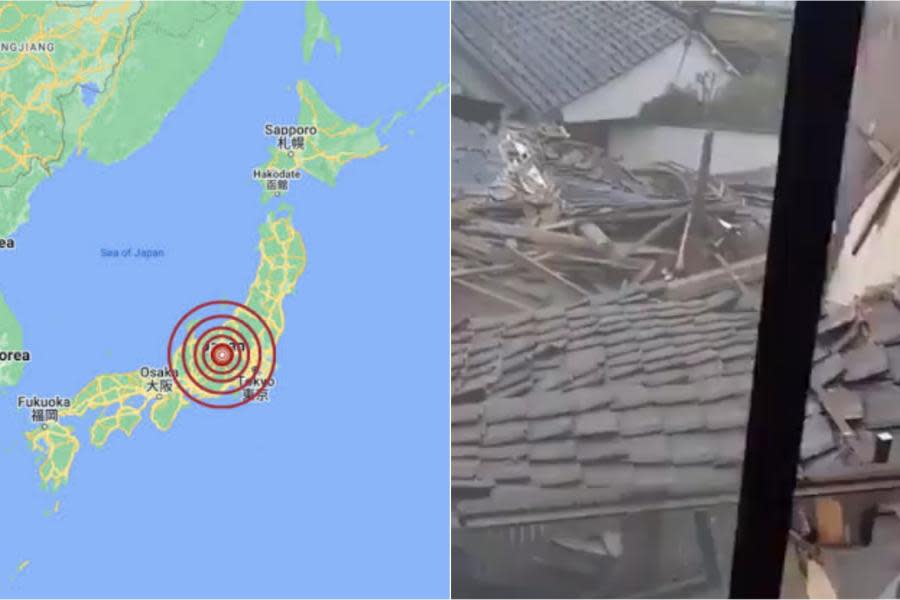 Japón inicia el 2024 con fuerte sismo de 7.4 