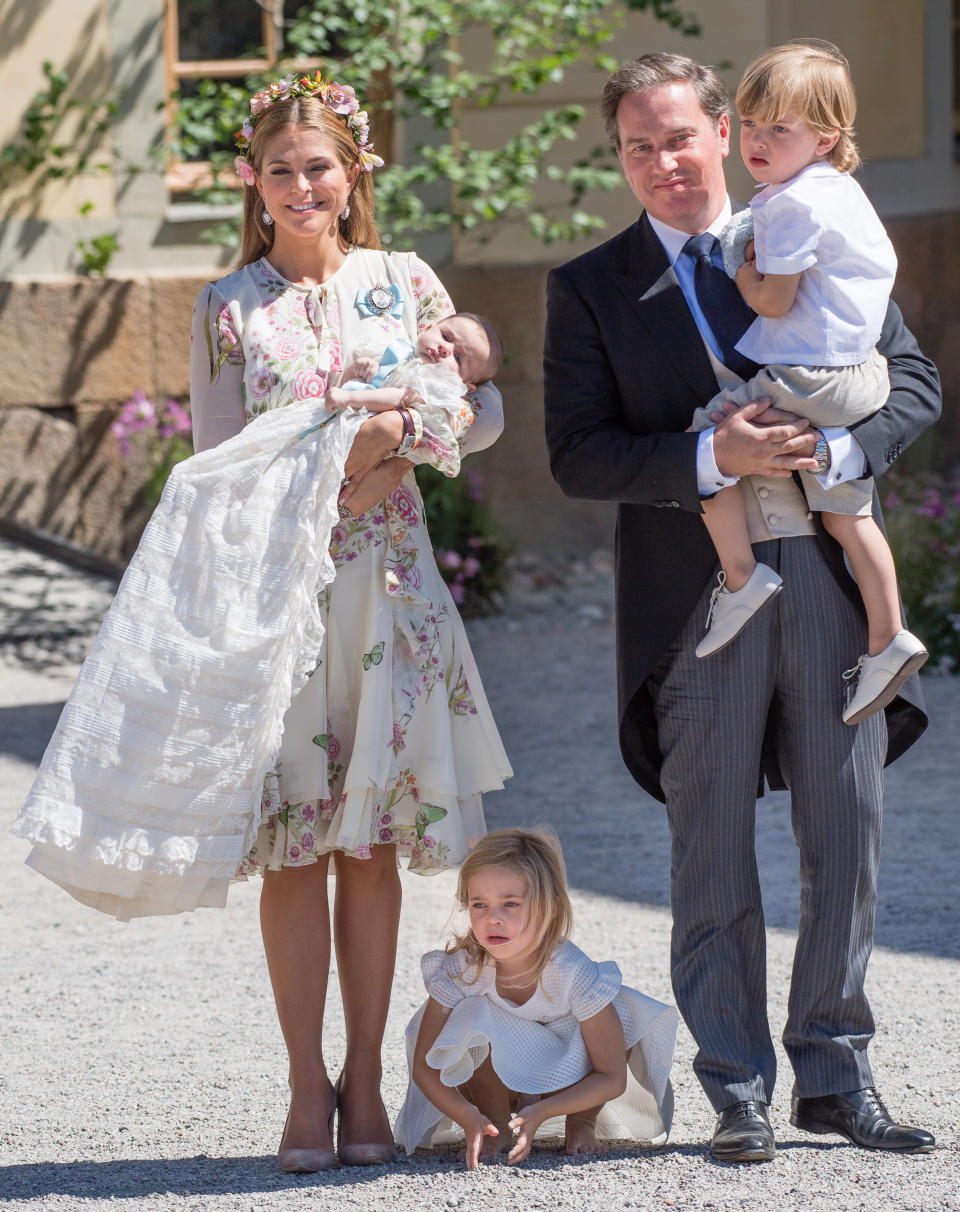 Princess Madeleine and her American husband, Christopher O'Neill, said the changes will give their children 'a greater opportunity to shape their own lives'. Photo: Getty