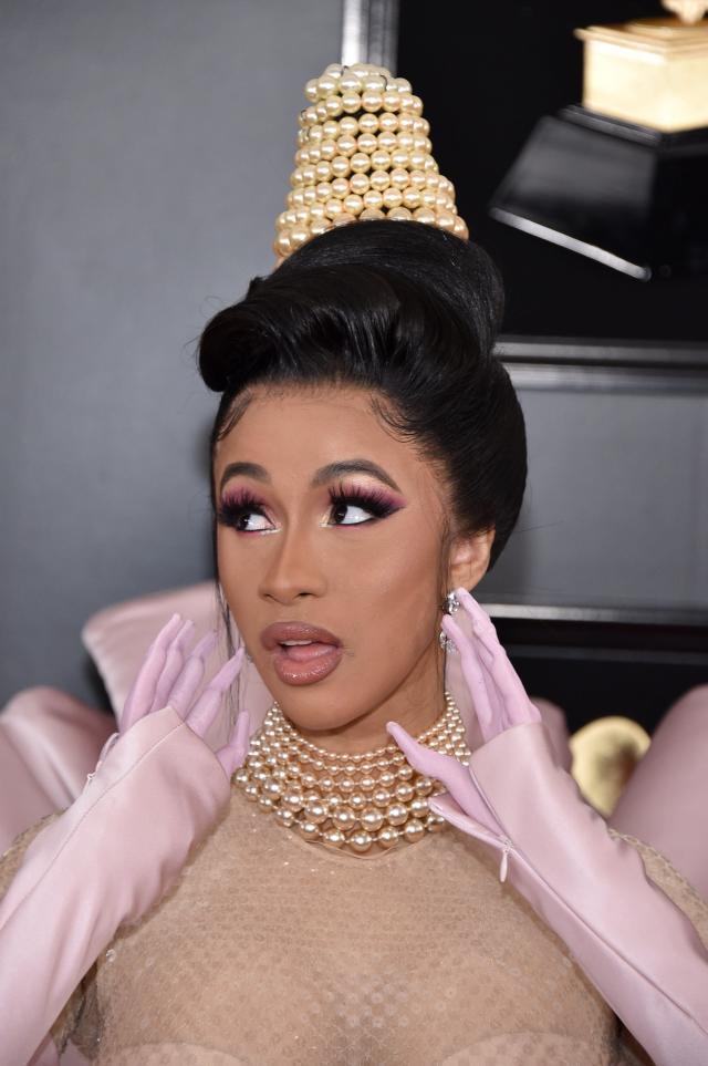 Cardi B Debuted A Hair Look Full Of Pearls, Courtesy Of Tokyo Stylez