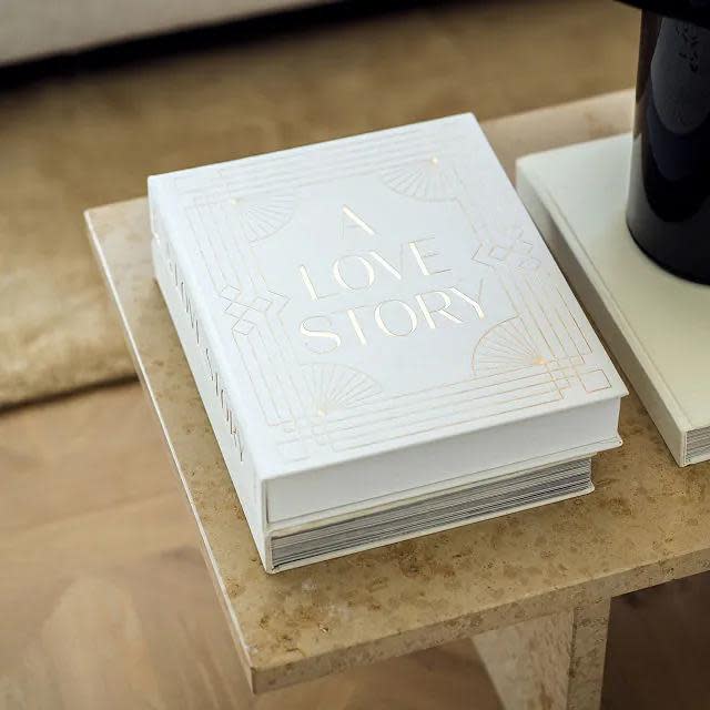 <p><a href="https://go.redirectingat.com?id=74968X1596630&url=https%3A%2F%2Fwww.uncommongoods.com%2Fproduct%2Fcoffee-table-wedding-photo-memento-album&sref=https%3A%2F%2Fwww.womansday.com%2Frelationships%2Fg3242%2Fgifts-for-couples%2F" rel="nofollow noopener" target="_blank" data-ylk="slk:Shop Now;elm:context_link;itc:0;sec:content-canvas" class="link ">Shop Now</a></p><p>Coffee Table Wedding Photo & Memento Album</p><p>uncommongoods.com</p><p>$59.00</p><span class="copyright">Uncommon Goods</span>