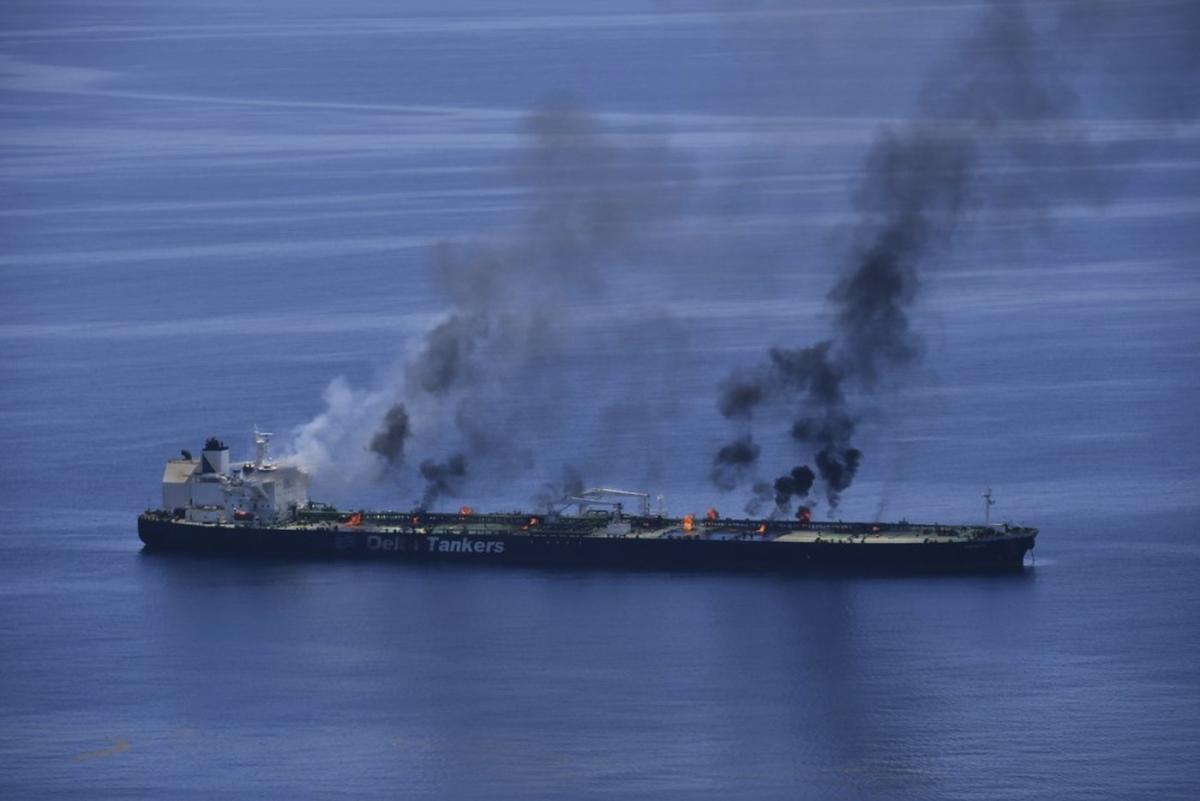 Yemen’s Houthi rebel video shows they planted bombs on tanker now threatening Red Sea oil spill