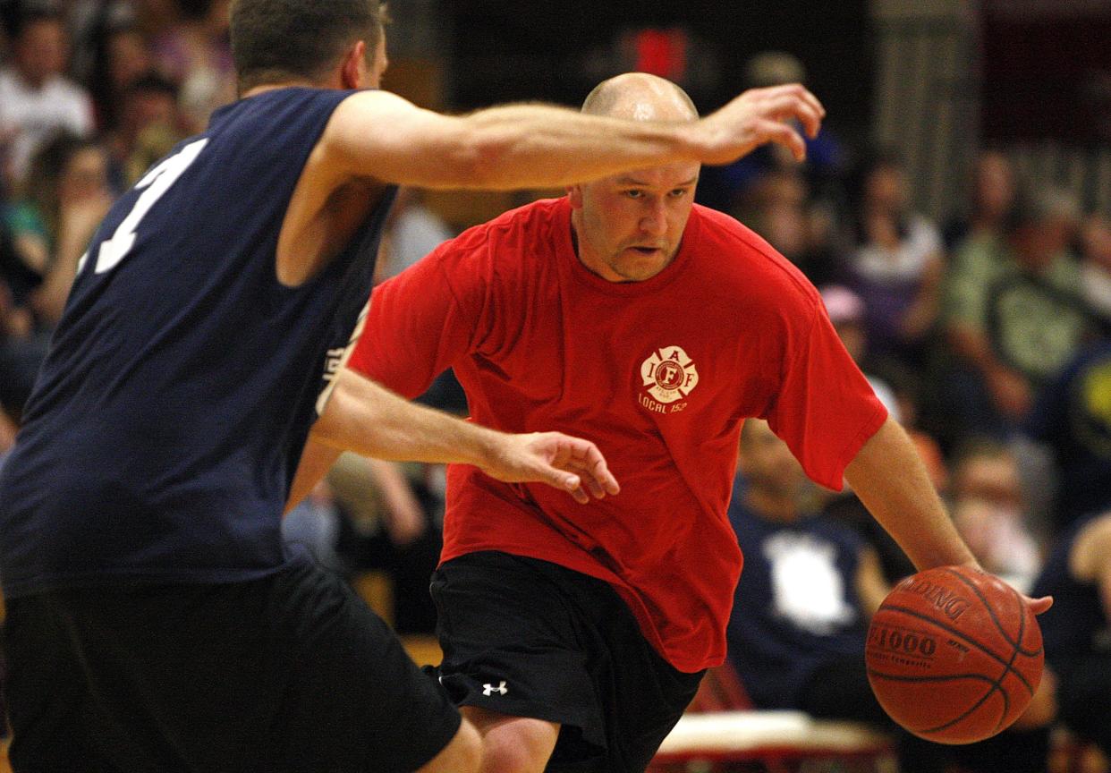 A News-Leader file photo of the 2009 Guns and Hoses game.