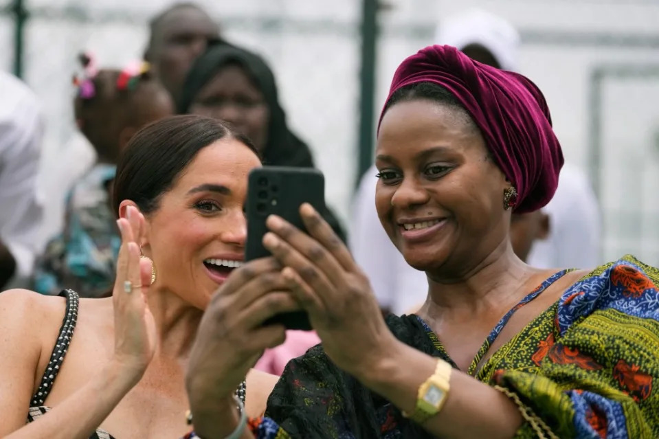 Royal author Tom Quinn told The Mirror that King Charles and Prince William were upset that the Sussexes stint in Nigeria had all the trappings of a traditional tour. AP