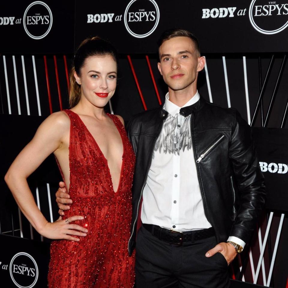 <p>He frequently attends LA events, such as the ESPYS, with his best friend and fellow figure skater Ashley Wagner. (Photo via Instagram/adaripp) </p>