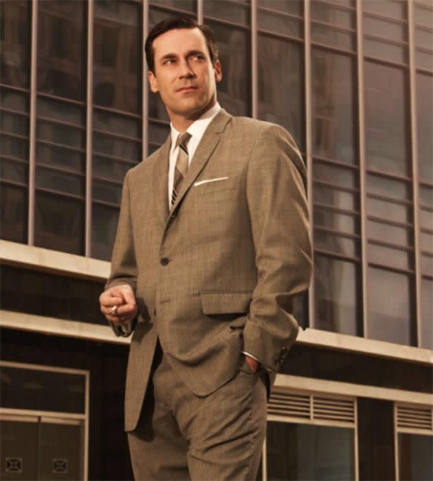 There was a rumour that Jon Hamm was asked to start wearing undies on the set of Mad Men.  Source: AMC