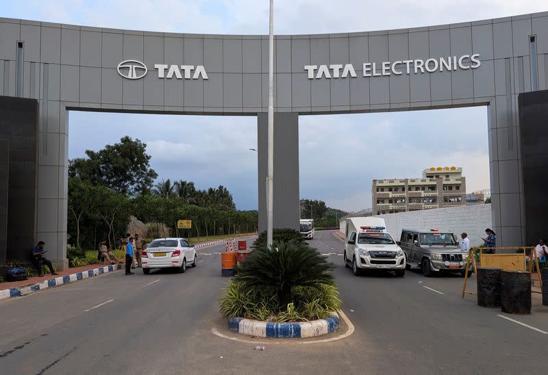 Tata iPhone component plant disrupted by fire