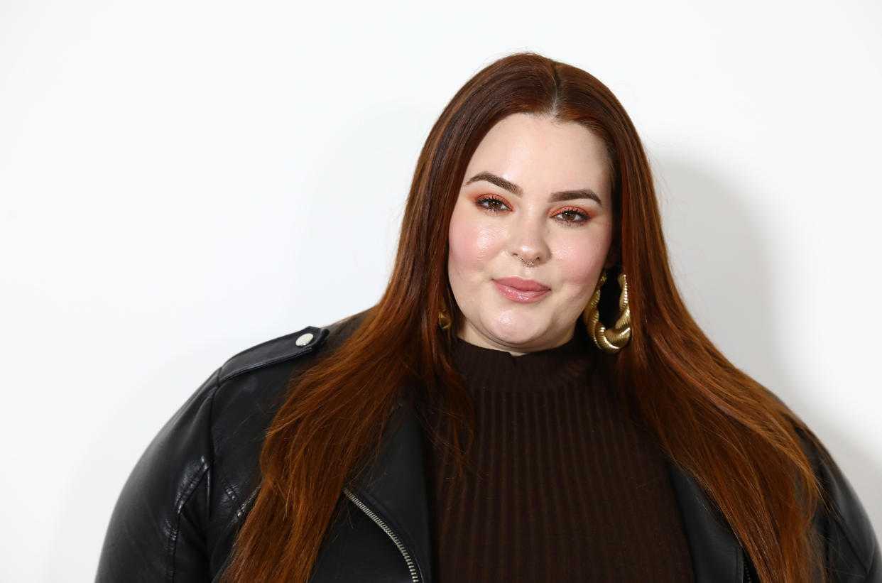 Plus-size model Tess Holliday shared a powerful message about self-love on social media. (Photo: Tim Whitby/BFC/Getty Images for BFC)