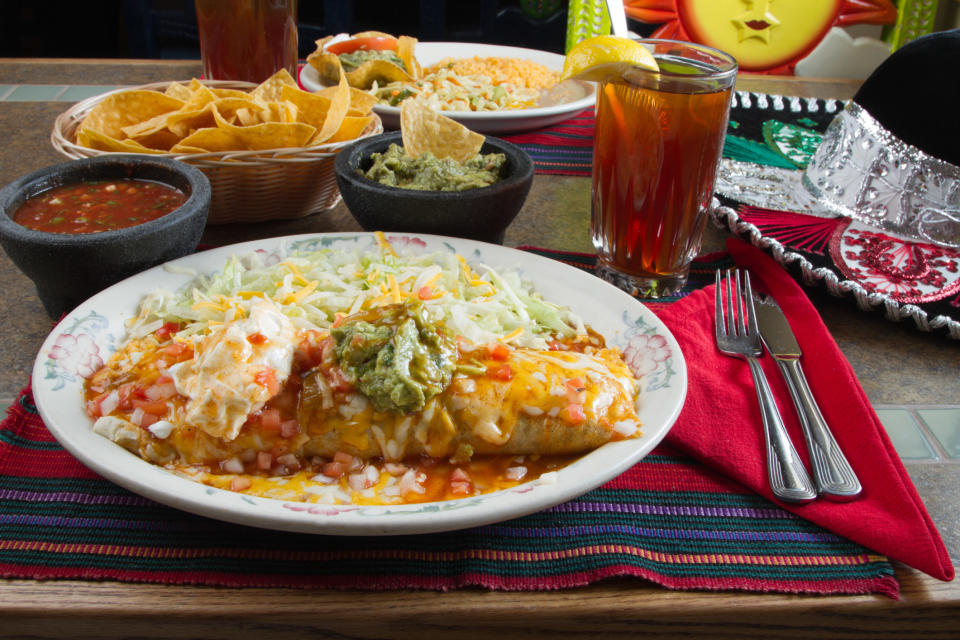 <div><p>"They're in every TV show as Mexican food. I have no idea where I could go now (in Mexico City) and find a chimichanga. They're more common in the north, but I've heard about them in American shows mostly."</p></div><span> Grandriver / Getty Images</span>