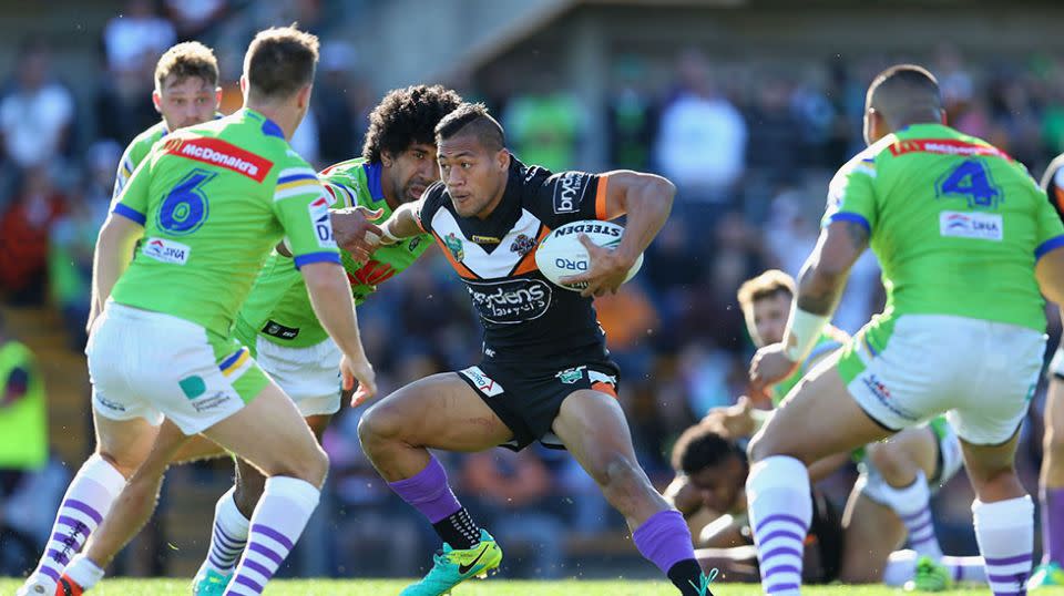 Jaya Taki is the former girlfriend of West Tigers star Tim Simona. Source: Getty Images