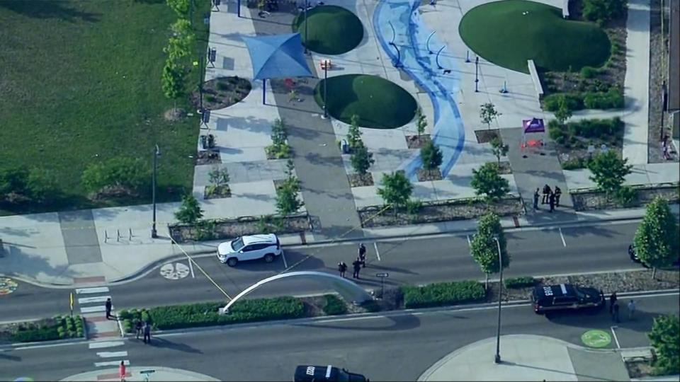 PHOTO:  Splash Pad Shooting in Rochester Park Hills, MI Saturday 06/15/2024 (WXYZ)