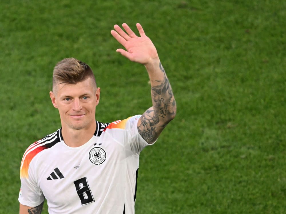 Toni Kroos nach seinem letzten Länderspiel (KIRILL KUDRYAVTSEV)